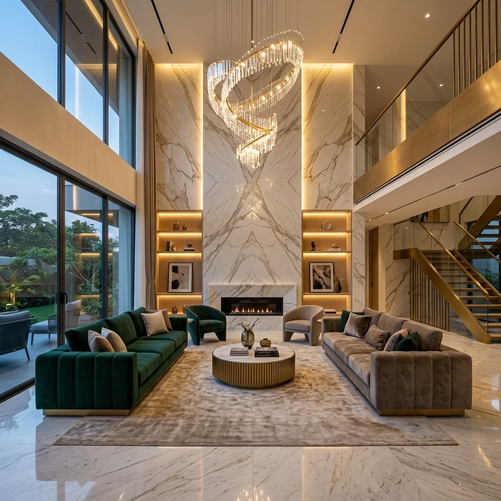 Contemporary Luxury interior style