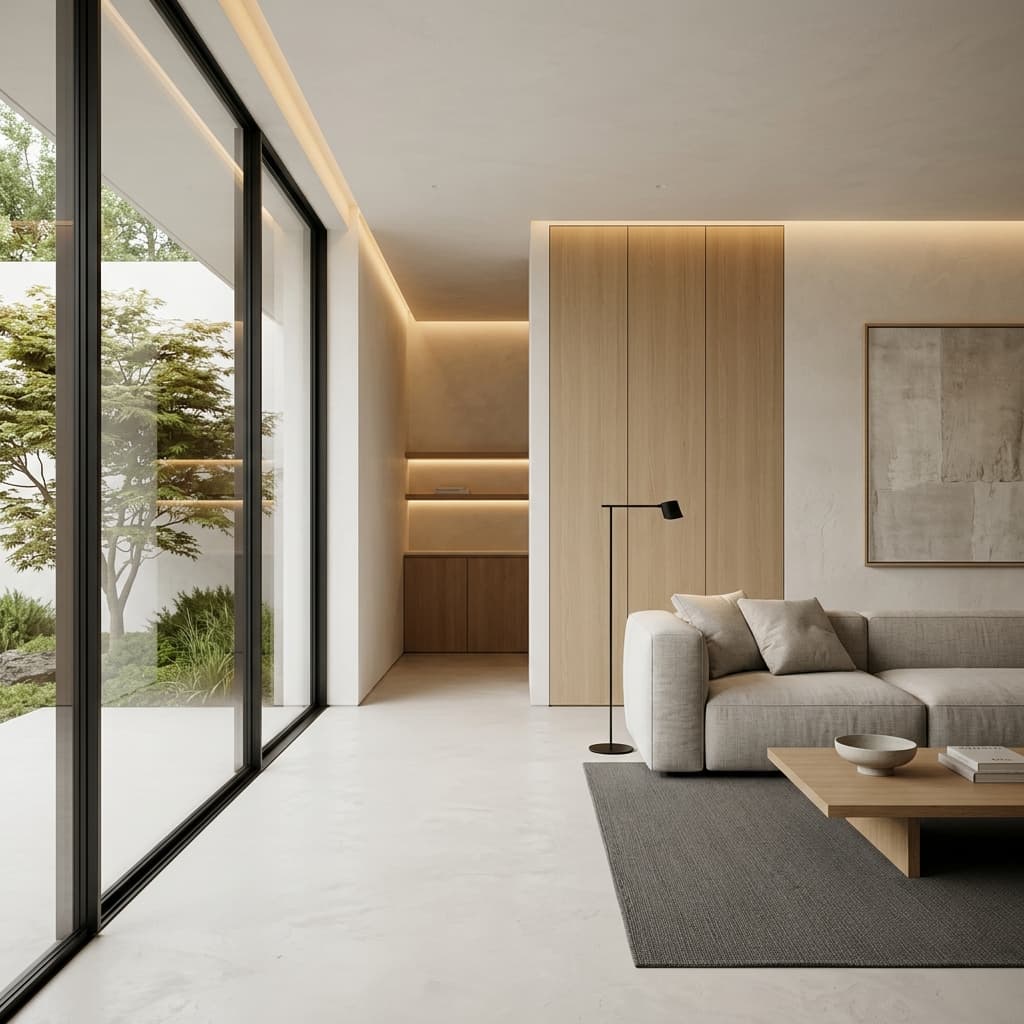 Minimalist interior style