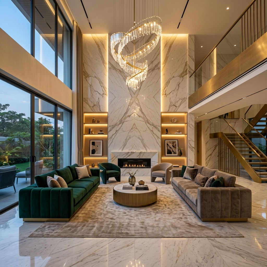 Contemporary Luxury interior style