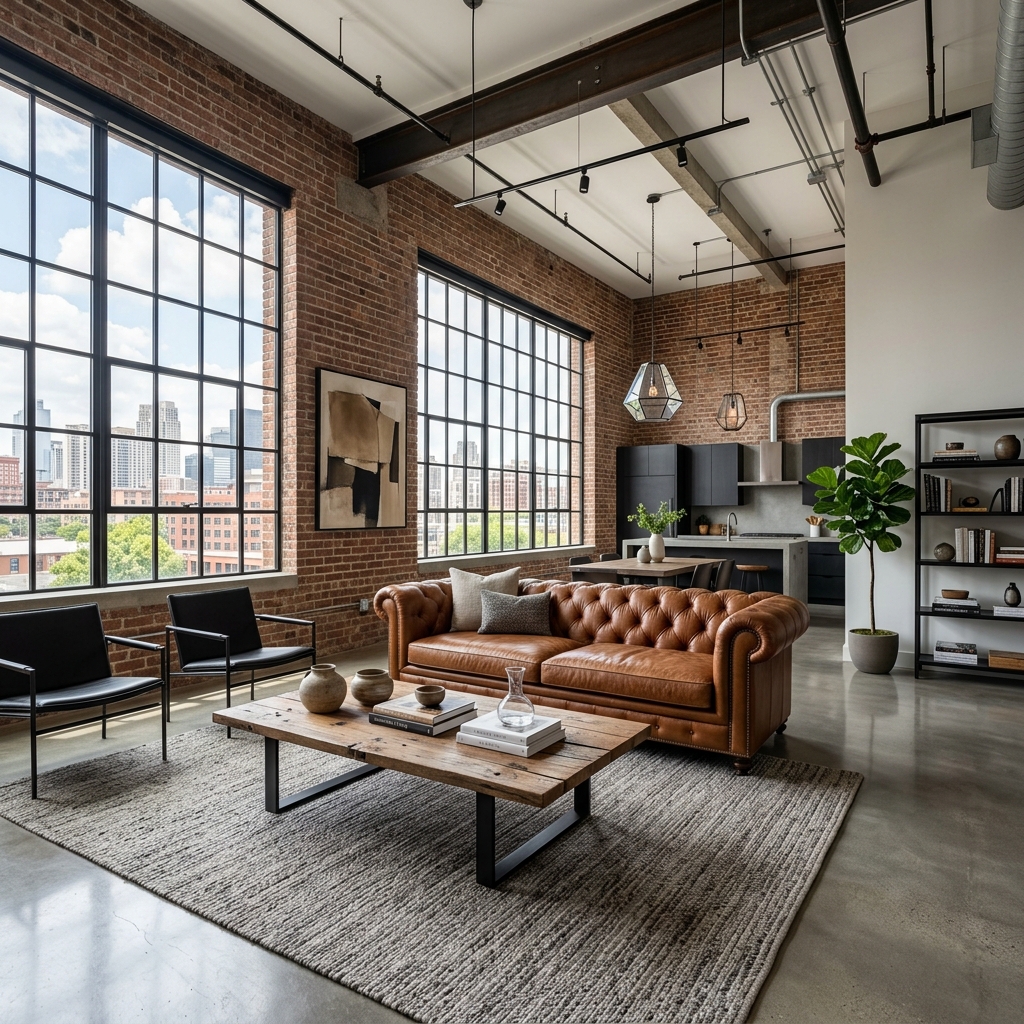 Industrial Modern interior style